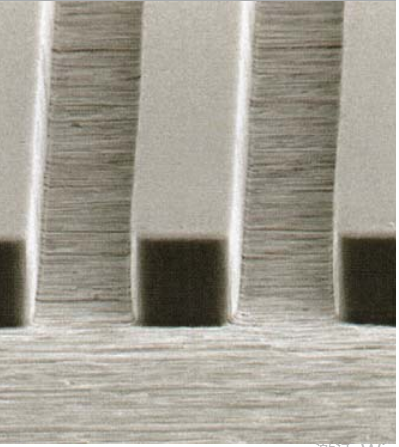 HD-7540 LDI hard board dry film photoresist micrograph